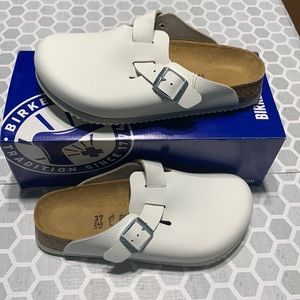 Birkenstock White Sandals